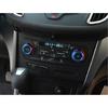 Aluminum Blue 2017- Cover Trim Middle Console Ac Knob For Ford Escape Kuga