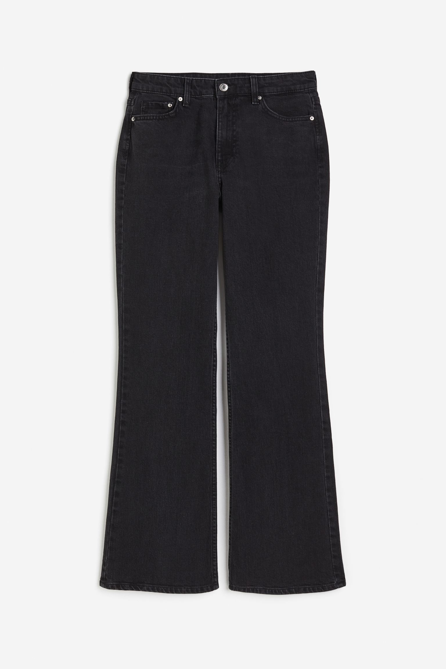 

Высокие джинсы Bootcut с пышной посадкой
