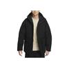 Nike Club Therma-FIT Logo Gestickt Bequeme Warme Kapuzenjacke Herrenjacke Schwarz FZ0870-010