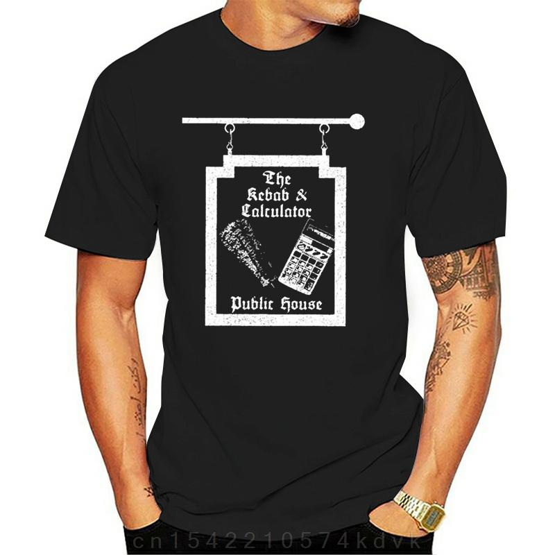 Inspired by The Young Ones T Shirt - Kebab  Calculator Pub Sign Cult TV Comedy S разноцветный