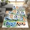Christmas Adventure Pencilmates Customizable Name Area Rug Suitable for Game Room Playrooms Decorate room Bedrooms Antislip Carpet Anime Office Decor