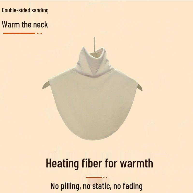 Unisex Warm Neck Warmer: Autumn/Winter Stacked High Collar for Cold Protection