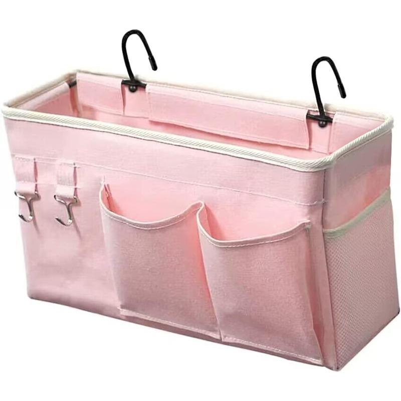 1pcs Bedside Caddy Storage Bag Hanging Organizer for Bunk and Hospital Beds,Dorm Rooms Bed Rails,Can Be Placed Glasses,Books,Mobile Phones,Keys