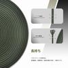 Abma Schnur Paracord 3mm 30m Nylonseil für und Outdoor 192kg Tragfähigkeit Armeegrün 3-adrig 100% Geflecht, Camping, Verwendung, -