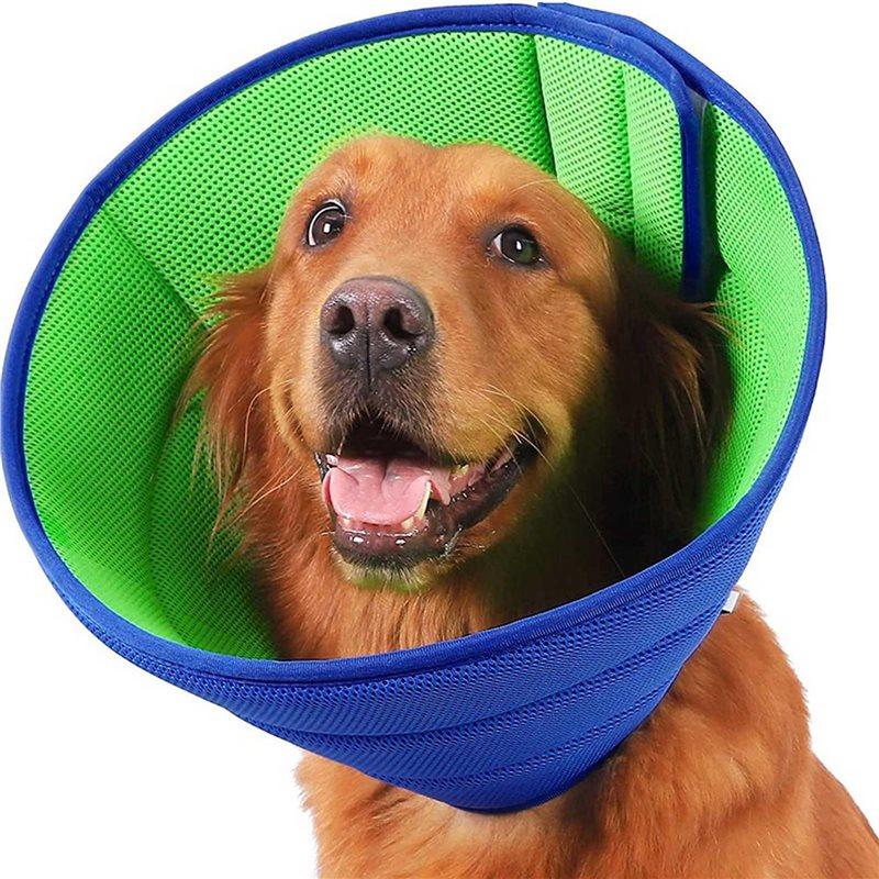 2X Dog Cone Collar Protective Wound L