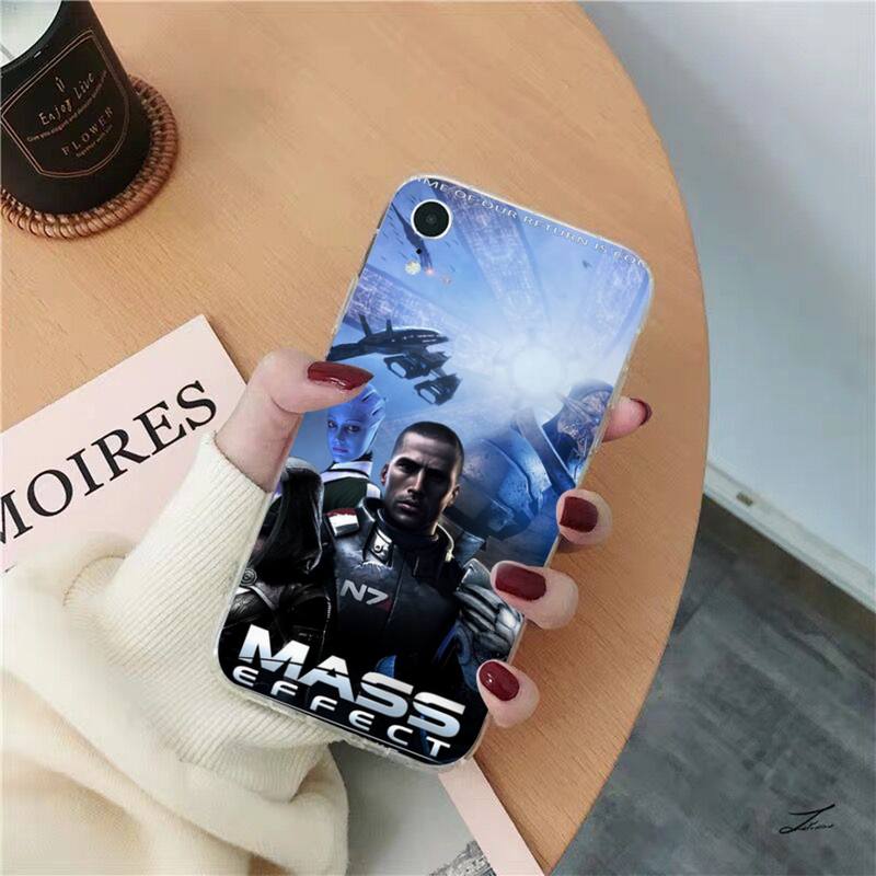 N7 Mass Effect Phone Case for iPhone 8 7 6 6S Plus X SE 2020 XR XS 14 11 12 13 Mini Pro Max Mobile Case