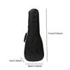 Ukulele Bag Carry Case Lightweight Adjustable Shoulder Straps Gig Padded for