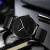 CRRJU-2167 Quartz Watch Calendar Waterproof Stainless Steel Mesh with Fashion Watch for Male Students