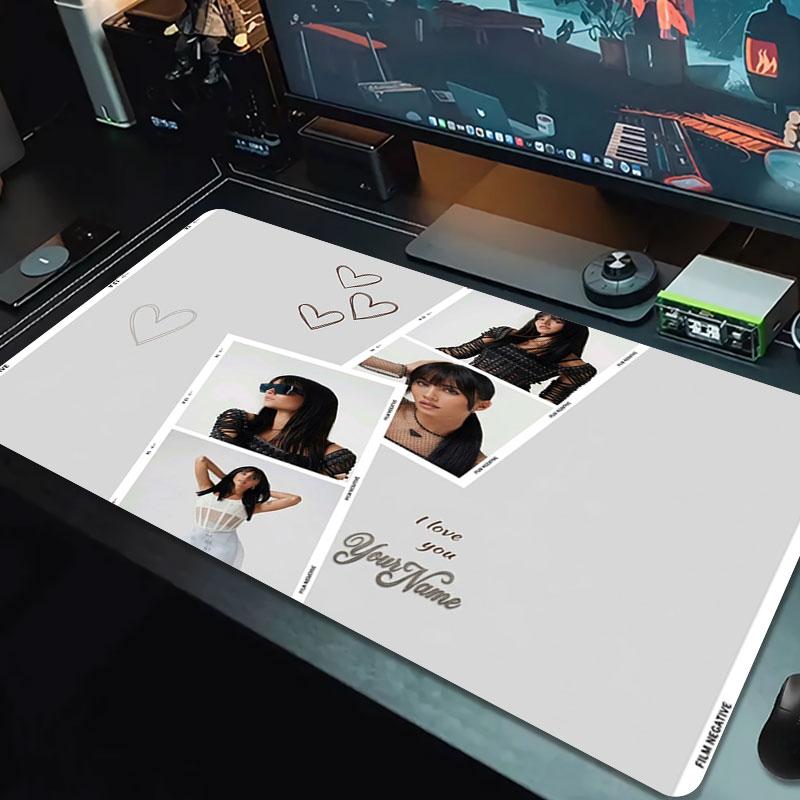 Aitana Custom Name Large Size Mouse Pad Large Gaming Table Cushion Non-slip Laptop Tablet Big Mousepad XXL Mat Mini PC Playmat With Lock Edge