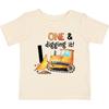 Inktastic One And Digging It Bulldozer 1st Birthday Baby T-Shirt Birthdays First