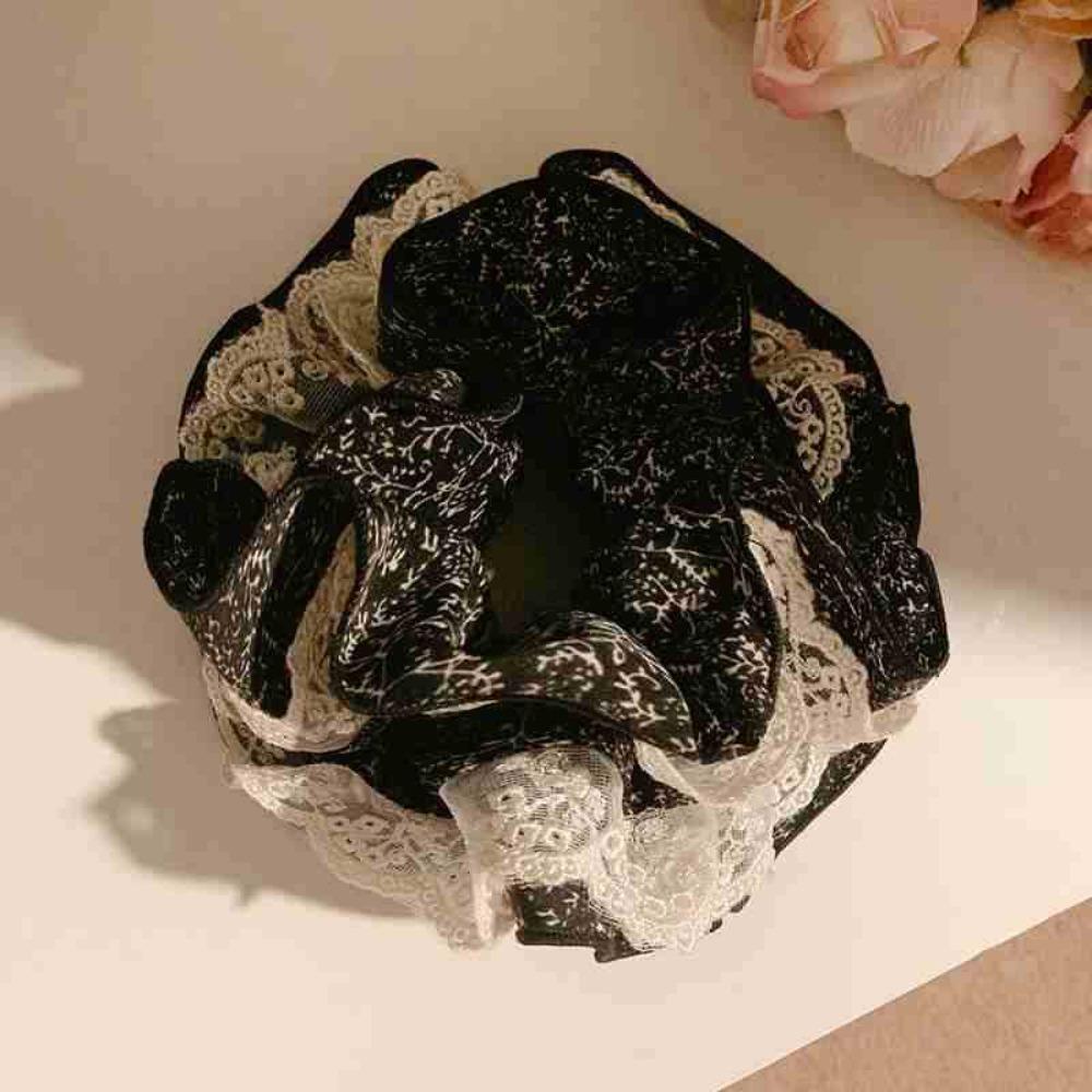 Large Size Women Hair Scrunchies French Style Oversized Hair Ropes  Hair Accessory