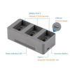 Portable 100W Battery Fast Chargers Charging Station For Avata 360 Drones Batteries Features Overcharge Protections