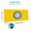 Leeds F2 Custom Name Large Size Mouse Pad Large Gaming Table Cushion Non-slip Laptop Tablet Big Mousepad XXL Mat Mini PC Playmat With Lock Edge