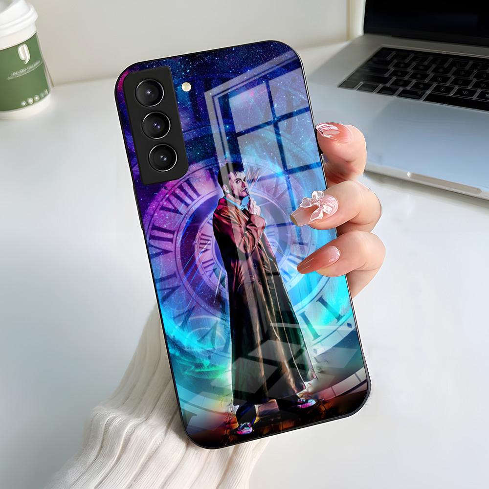 D-Doctor W-Who Phone Case For Samsung A56 A36 A26 A16 A15 A25 A35 A55 A14 A34 A24 A54 Glass Case