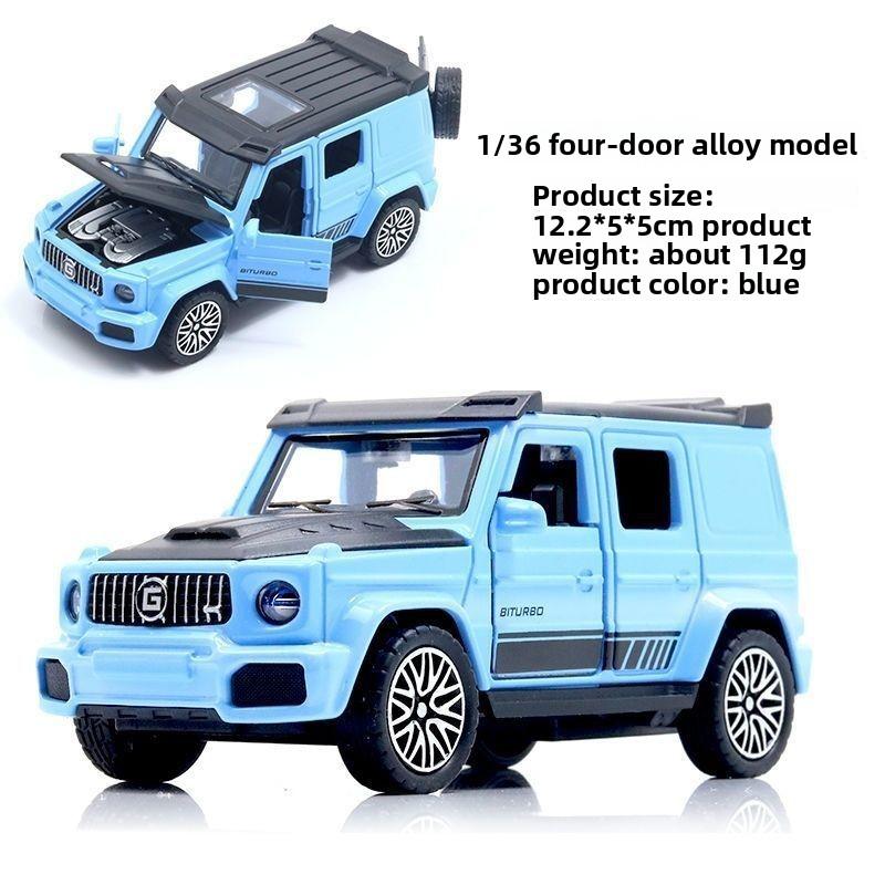 1:36 Simulation Alloy Off-road Vehicle Model Car Model Ornament Children's Toy Pull-back Car