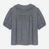 Thursday Island Women Scallop Collar Short Sleeve Blouse T264mbl215w
