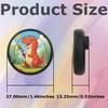 Apple AirTag Silicone Protective Case for Elderly & Children - Anti-Lost Snap Pin Tracker Cover