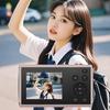 Teens Digital Camera 4K Double Screens 80MP Auto Focuses Multiple Filters Long Battery Compact Travel Design