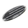7/9 Inch ABS Car Body Front Rear Logo Emblem Stickers For Ford Edge Mondeo Kuga Ecosport Fiesta Focus Escape Ranger Fusion CVW1
