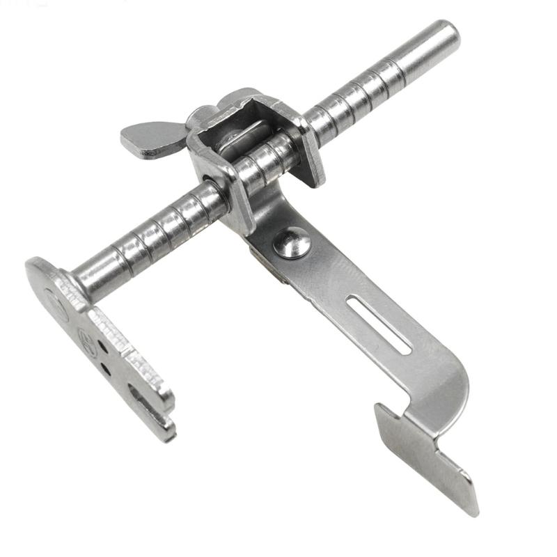 Flatbed Sewing Machine Guide Width Adjustable Sewing Machine Guide Metal Fabric Alignment Tool For Fabric Stitching