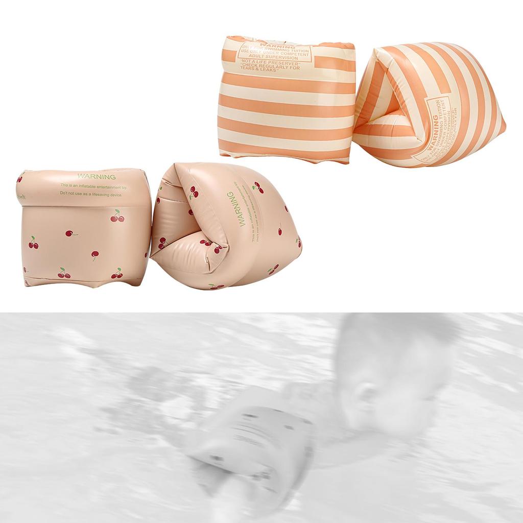 Kids Swimming Arm Float Rings Swimming Equipment Training Aid Floater Swim Arm Bands Tube Armlets for Children Girls Kids Adult