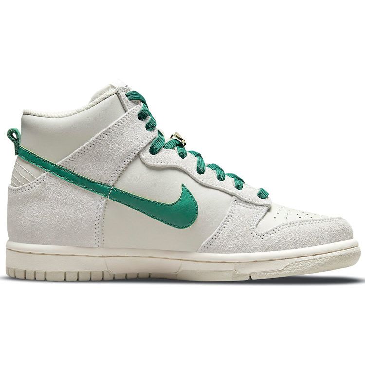 Nike Dunk High SE GS First Use Pack - Green Noise Kids Sneakers White Light-Bone DD0733-001