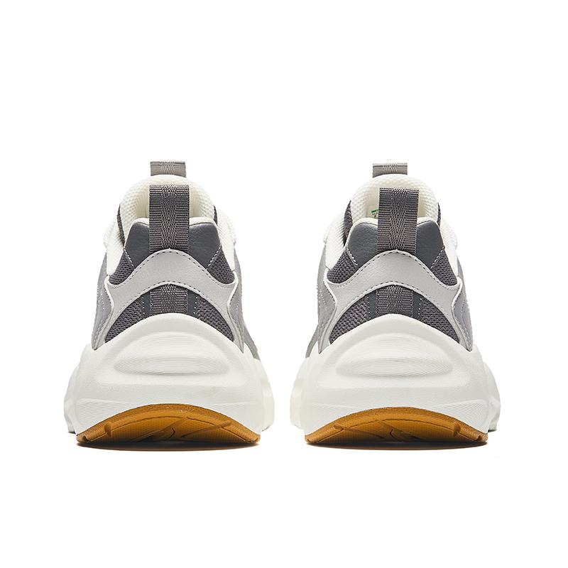 Anta Low Top Casual Shoes Men's Gray White 912438805-3