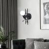 Nordic Retro Industrial Little Man LED Wall Lamp for Children's Study or Corridor