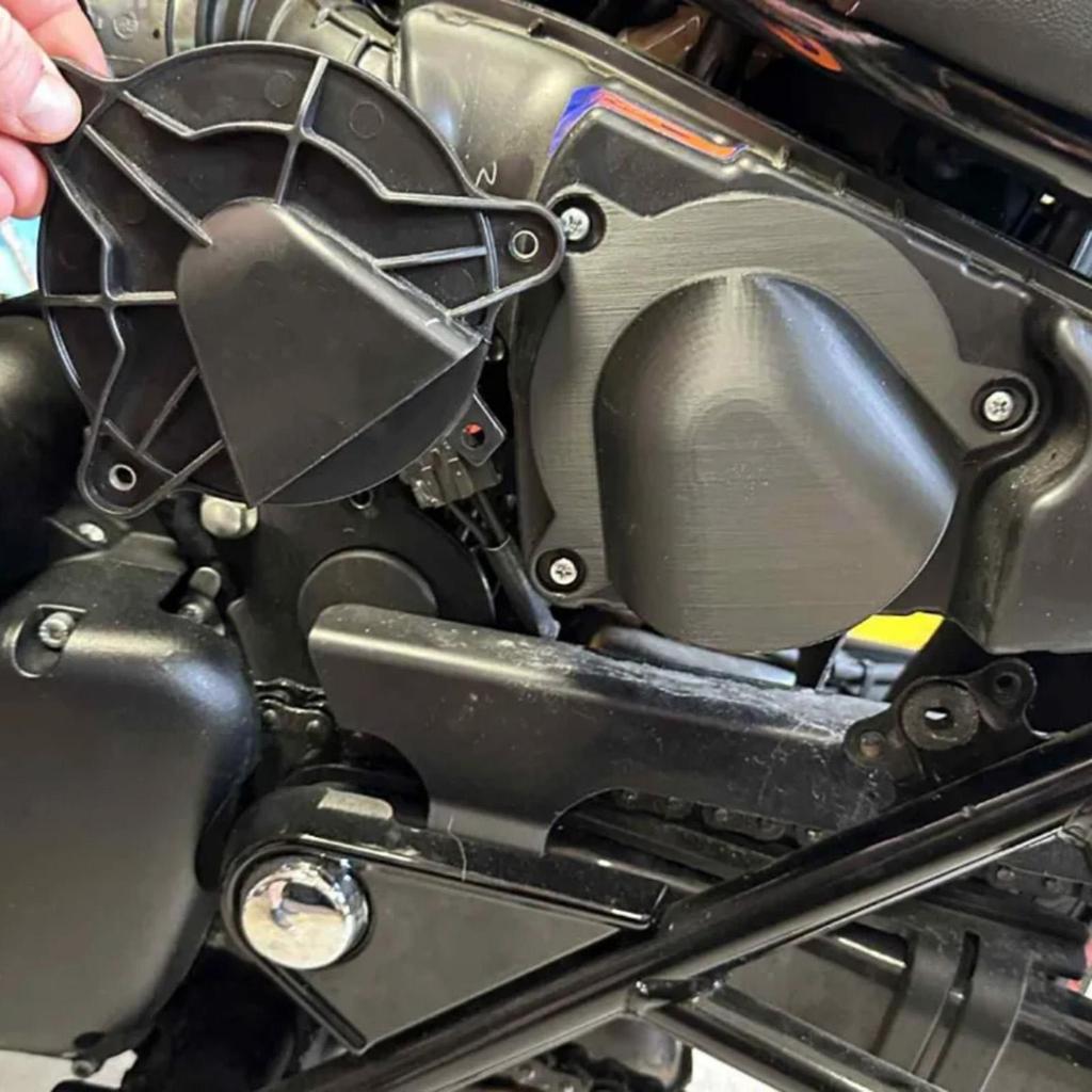 Motorcycle Air Intake Filter Plate Motorcycle Cold Air Intake Filter Breather Plate Engine Protection Cleaner For Drivers Men