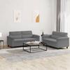 VidaXL Sofa Set with 2 Pcs Cushions, Sofas with Armrests and Backrest, Furniture Set, Living Room Furniture, 3202316