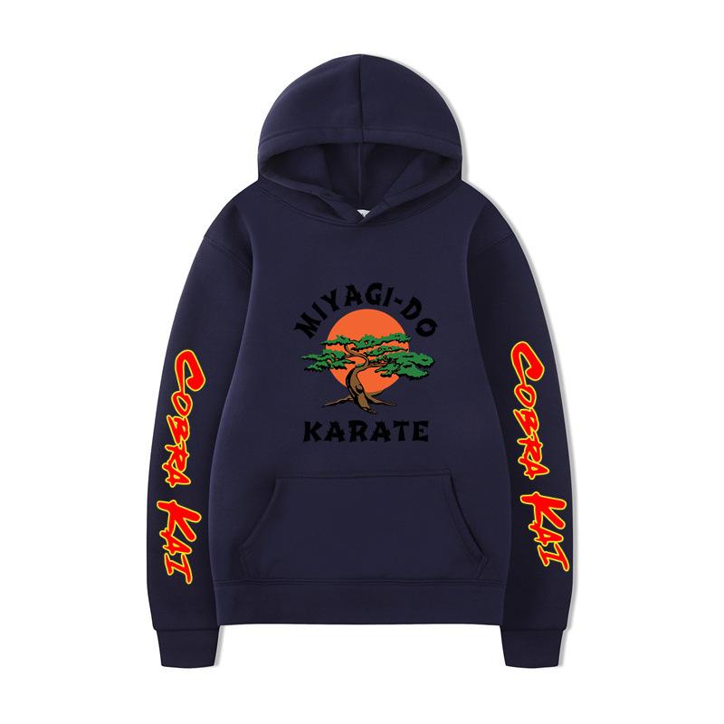 Karate Kid Val Armorr Cobra Print Men's Hoodie Brand Hoody Y2K Clothes Vintage Fashion Unisex Long Sleeve Pullovers