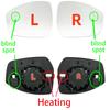 For Land Rover Range Rover Evoque Discovery Sport Jaguar E-Pace F-Pace Auto Heated rearview mirror blind spot warning glass