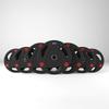 Rubber Coated Cast Iron Barbell Plates