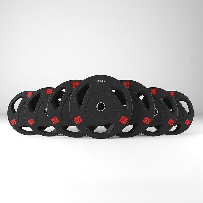 

Encapsulated Cast Iron 3-Hole Barbell Plate