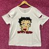 Betty Boop Tie Sleeves T-Shirt