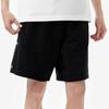 Li-Ning Anti-Wu Series Deceptive Pure Color Side Button Straight Loose Casual Shorts Men Bottoms Black AKSS375-1