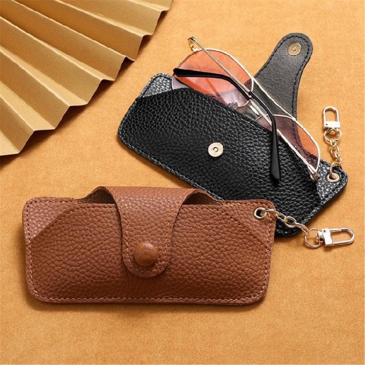 MultiFunctional Eye Glasses Container Case for Travel and Daily Use with Secure Snap Closures and Soft Flock Interior