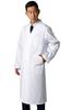 [Hakui Net] [Hakui Net] Men's Lab Coat, Examination Coat (L), Lab Coat, Doctor Coat, Hakui, Doctor, Practical Wear, Pharmacist, Lecturer, Long Length,