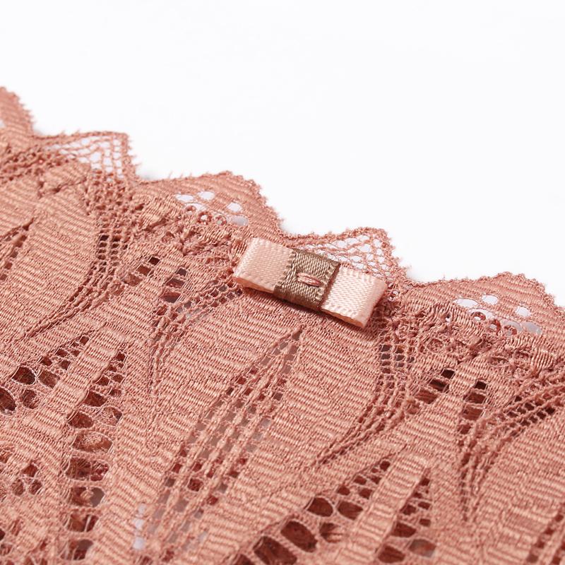 TERMEZY Felinus New Panties Women Lace Underwear Sexy Low-Waist G String Thong Hollow Out Underpant Solid Comfortable Female T-Back