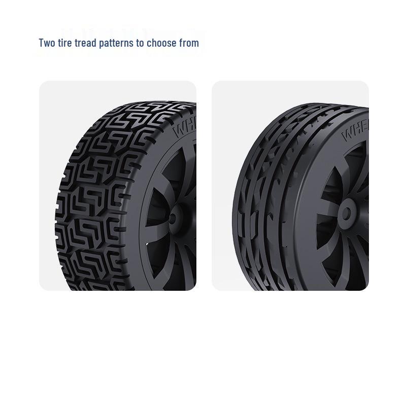 65mm Rubber Tires for Toy Cars with Sponge Inner Liner
