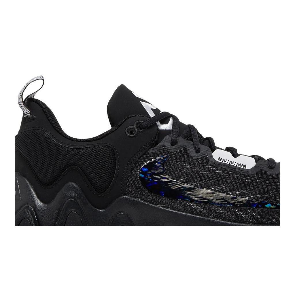 Nike Giannis Immortality 2 'Black Holographic Swoosh' (Unisex) Black / Wolf Grey / White / Black Basketball Shoes DM0825 002