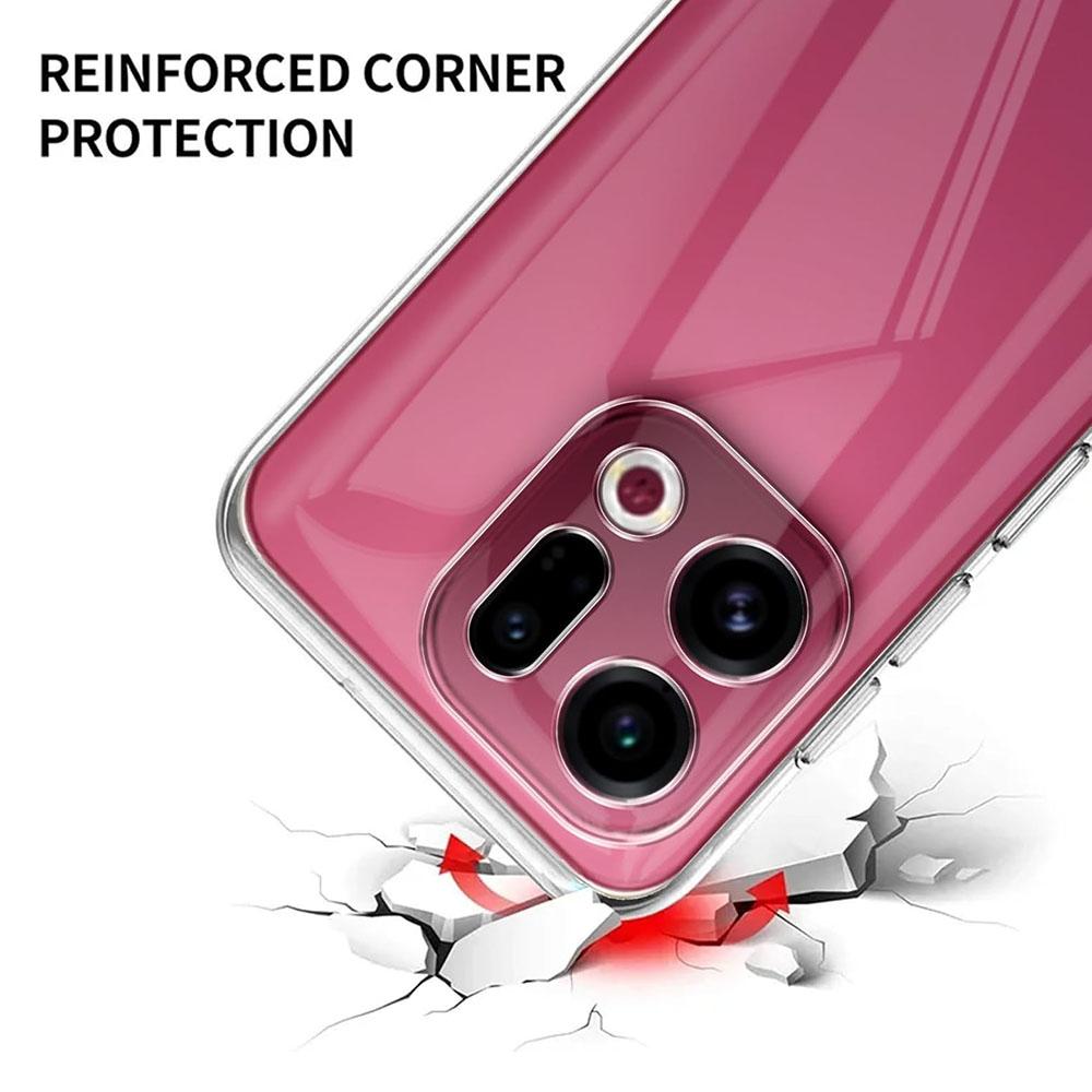 Ultra Dünne Transparente Silikon Weiche Hülle Für Oppo Find X9 X9+ X8 X8S X7 X6 X5 Pro Ultra Klare Schale Stoßfeste Rückabdeckung Coque