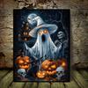 Dýňové duchové průvody Puzzle 1000 dílků Halloweenské puzzle Puzzle z recyklovaného papíru Zábavná sváteční aktivita pro dospělé rodiny