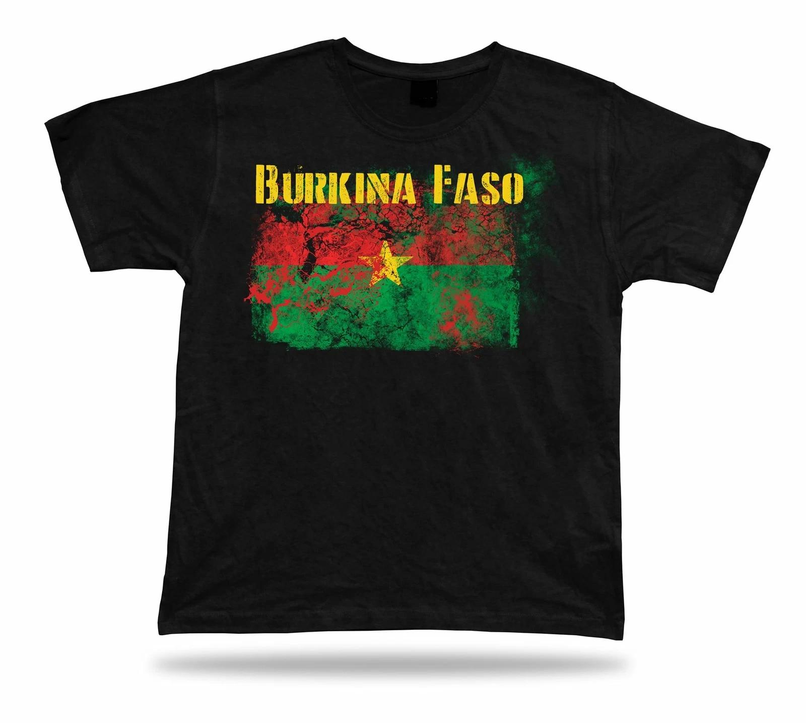Burkina Faso flag Tshirt T-shirt Tee top city map unity progress justice gift M
