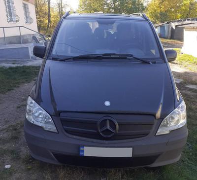 Zimní kryt mřížky V2 (2010-2015) Lesklá pro Mercedes Vito W639