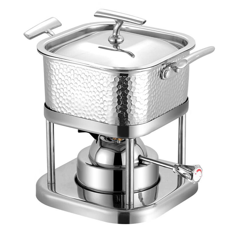 DM Jednolůžkový nerezový mini hot pot 304