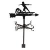 Iron Weather Vane Wind Vane Wind Direction Indicator Roof Mount for Farmhouse Garden Patio Crafts Ornament