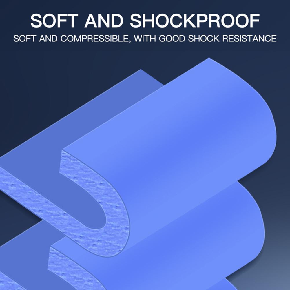 100PCS Heat Conducting Thermal Pad Fast Heat Dissipation 12x12x1.5mm Conductive Silicone Pad Thermal Pads for GPU CPU Repair