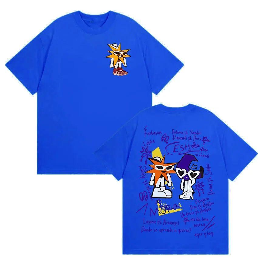 Rapper Album Tour 2025 Merch Tee Shirt Men's Women Harajuku Fashion Vintage T-shirt Casual Loose Cotton Oversized T Shirt Unisex