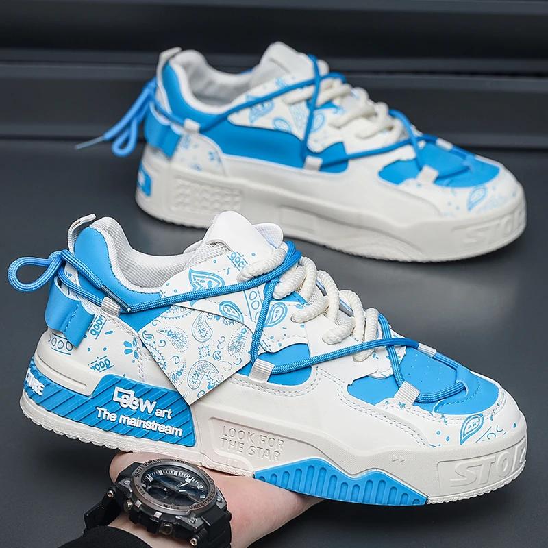 2025 New Summer Men's Shoes VersatileNiche Original Casual Flat Shoes Sport Thick Bottom Increased Height Bread Trendy Shoes